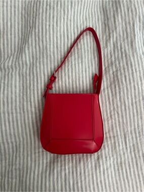 Red Shoulder Purse
